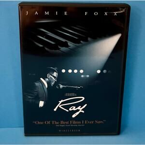 Ray (DVD, 2-Disc Widescreen Edition) Jamie Foxx, Universal, Biopic, Bonus Feat
